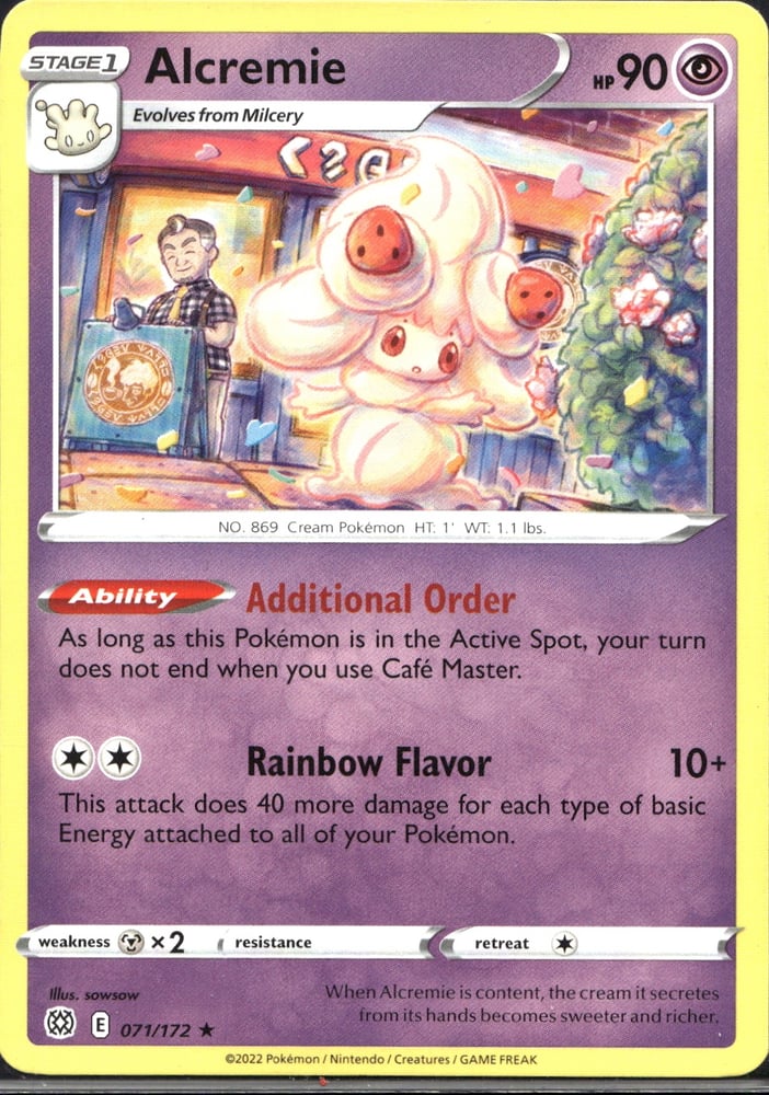 Alcremie - SWSH9 71/172