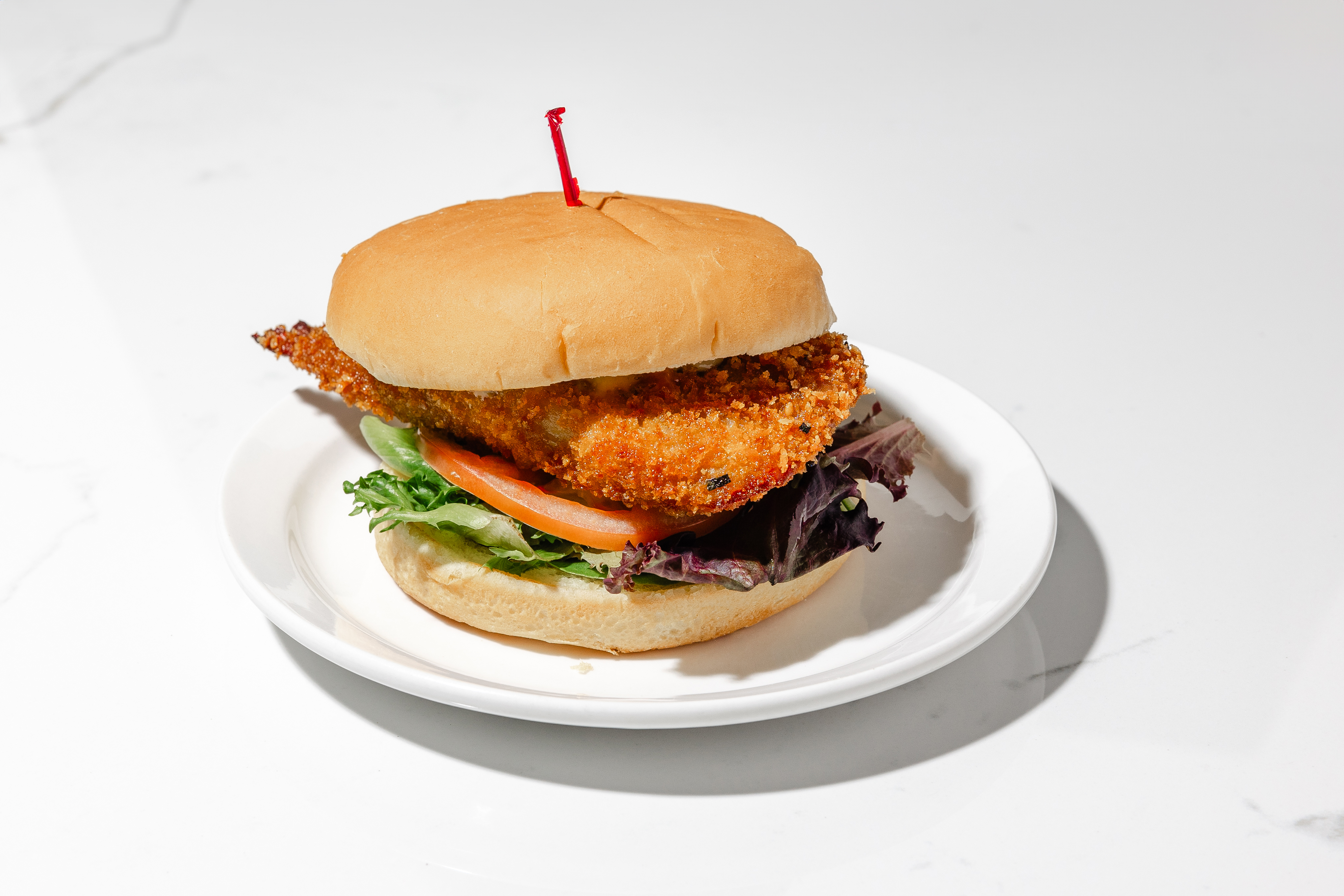 Crispy Furikake Mahi Sandwich