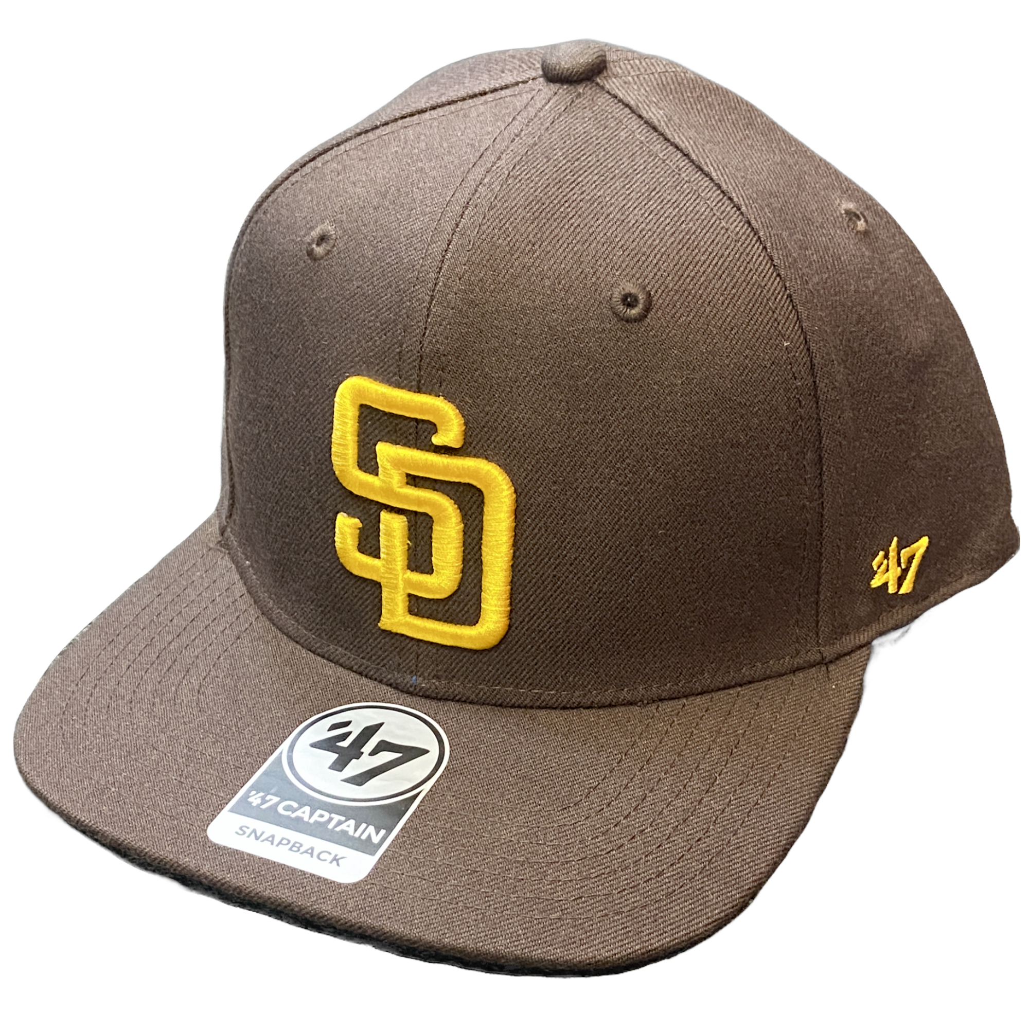 San Diego Padres Brown '47Brand Snapback Hat
