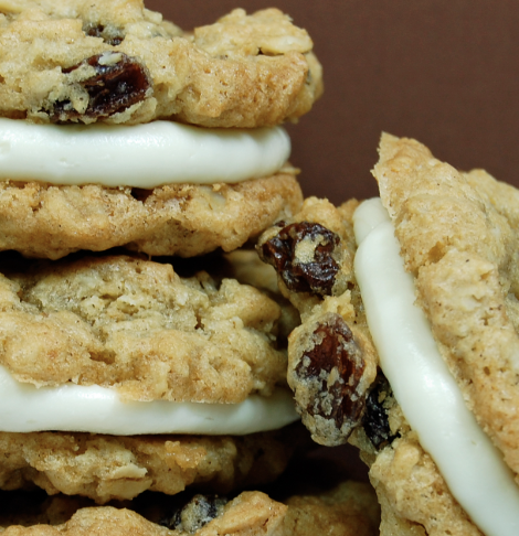 Stuffed Oatmeal Raisin cookie