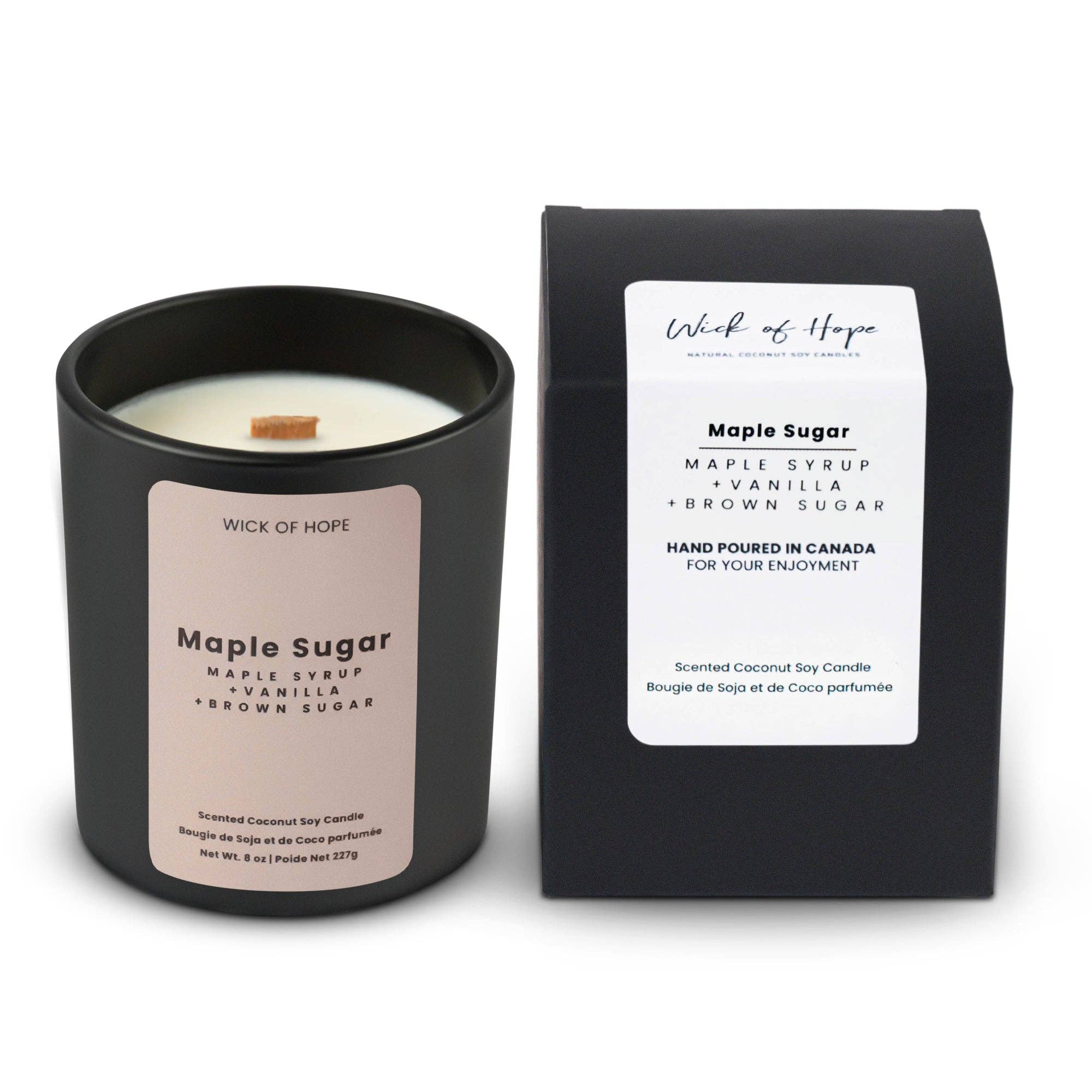 Wick of Hope - Maple Sugar Candle