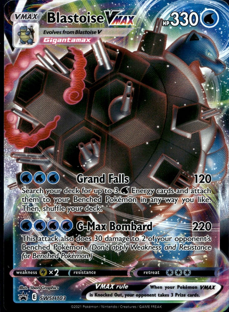 Blastoise VMAX - SWSHP SWSH103/307