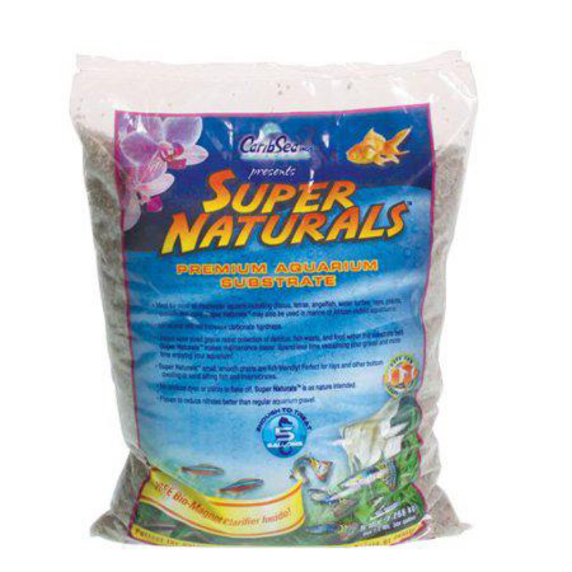 Caribsea Super Natural Sunset Gold Sand for Aquarium 5 pd