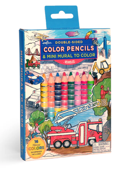 Eeboo PNCL BIG+MURAL VEHICLES