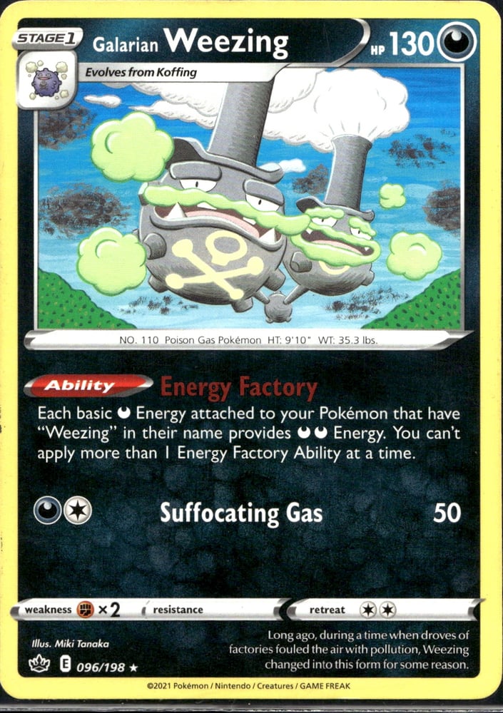 Galarian Weezing - SWSH6 96/198