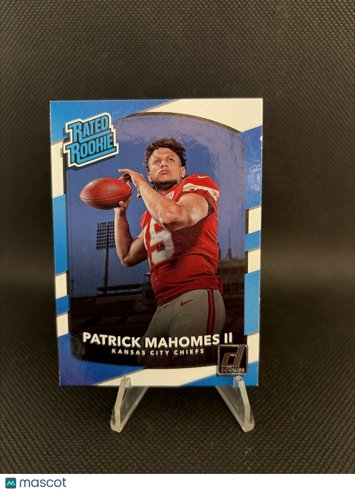 2017 Panini Donruss Rated Rookie Patrick Mahomes ll