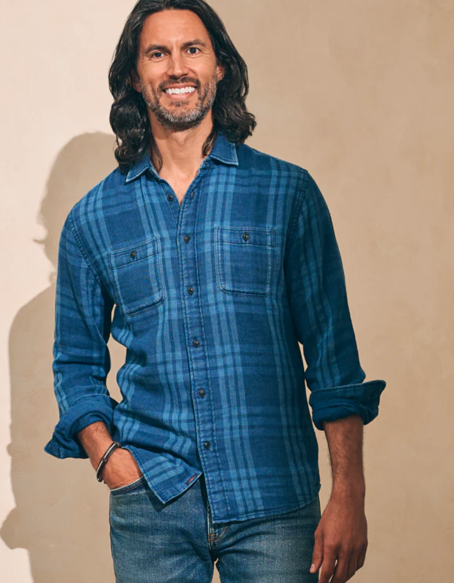 Faherty - The Malibu Shirt, Tony Plaid - small