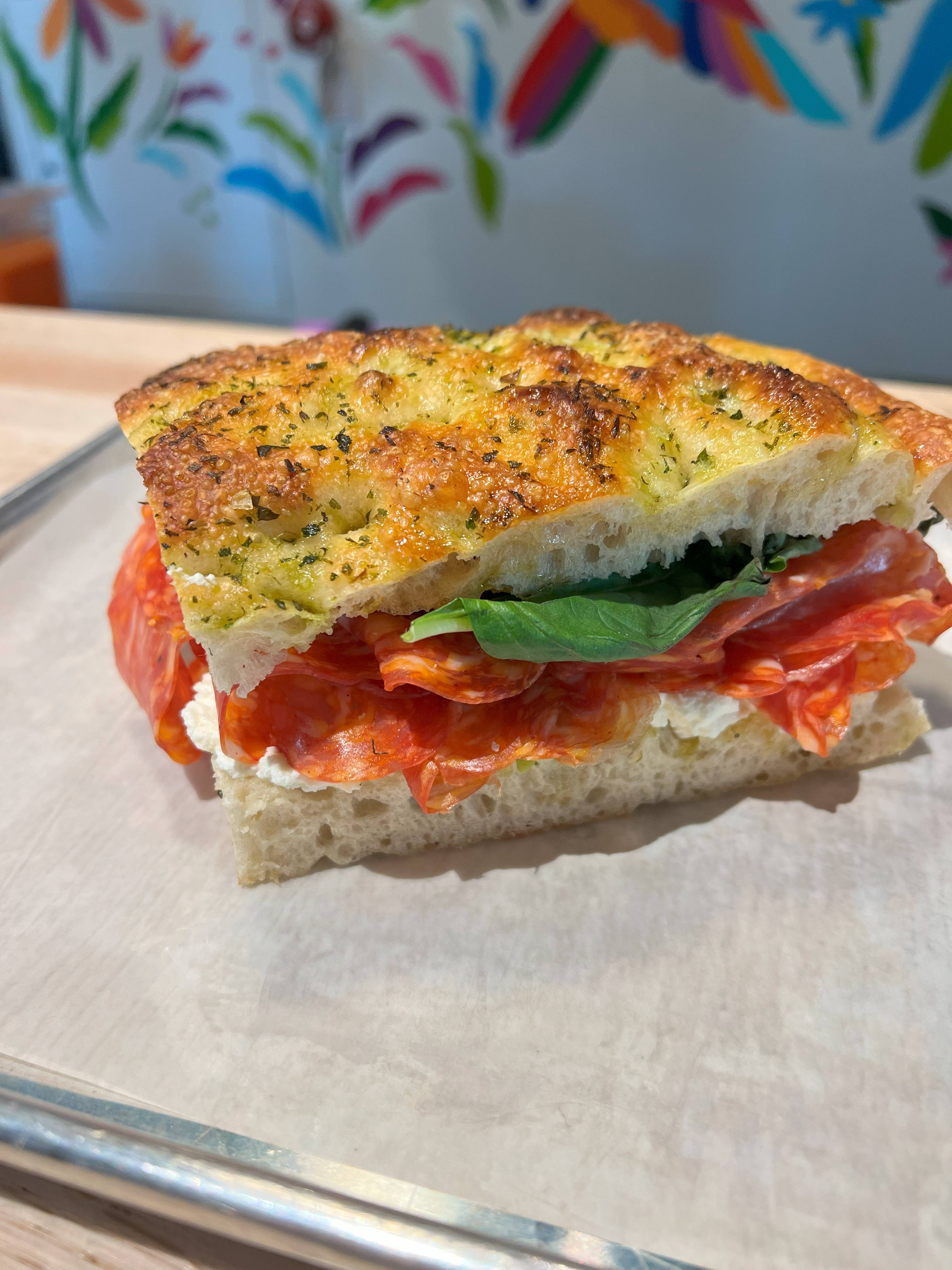 Salami Sandwich