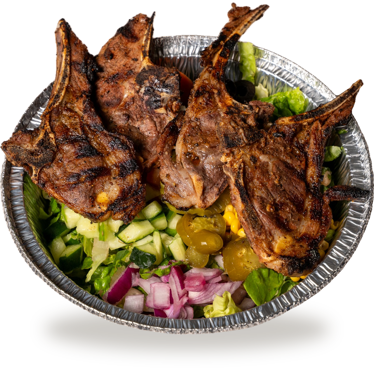 Lamb Chop Salad