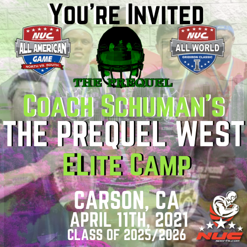 Coach Schuman's Prequel West Elite Prospect Camp, April 11, 2021 Carson, CA