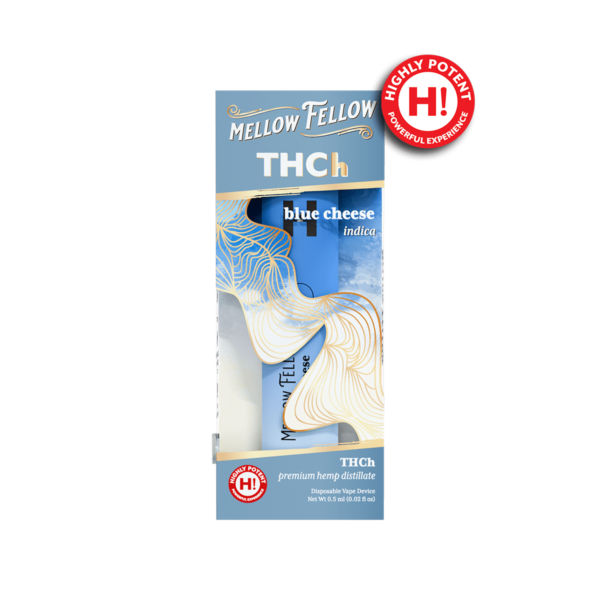 Mellow Fellow Blue Cheese Indica THCh 0.5ml