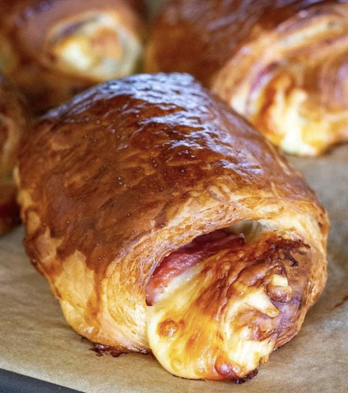 Bacon Cheese Croissant