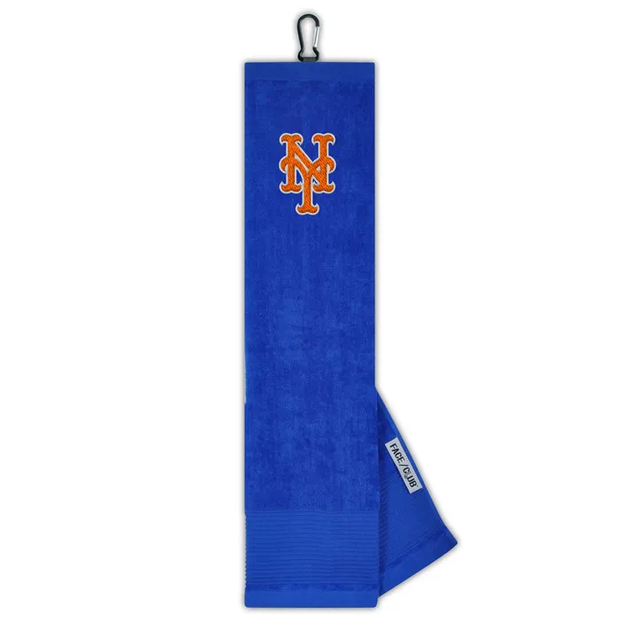 New York Mets Embroidered Golf Towel 16x22"