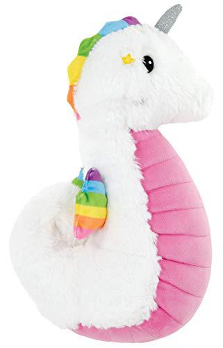 Fleece Seahorse with Glitter Accents