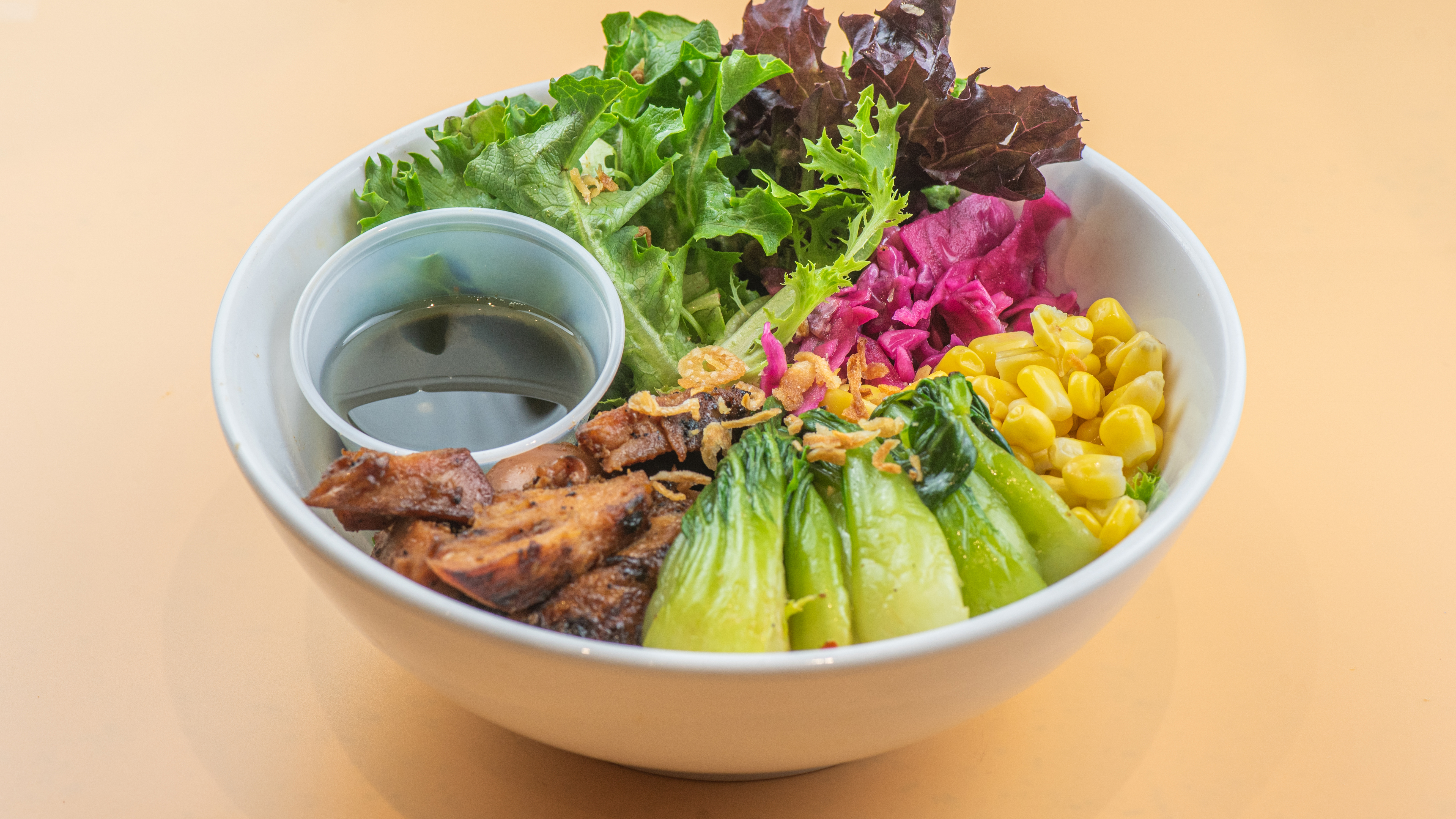 shanghai scallion chicken salad