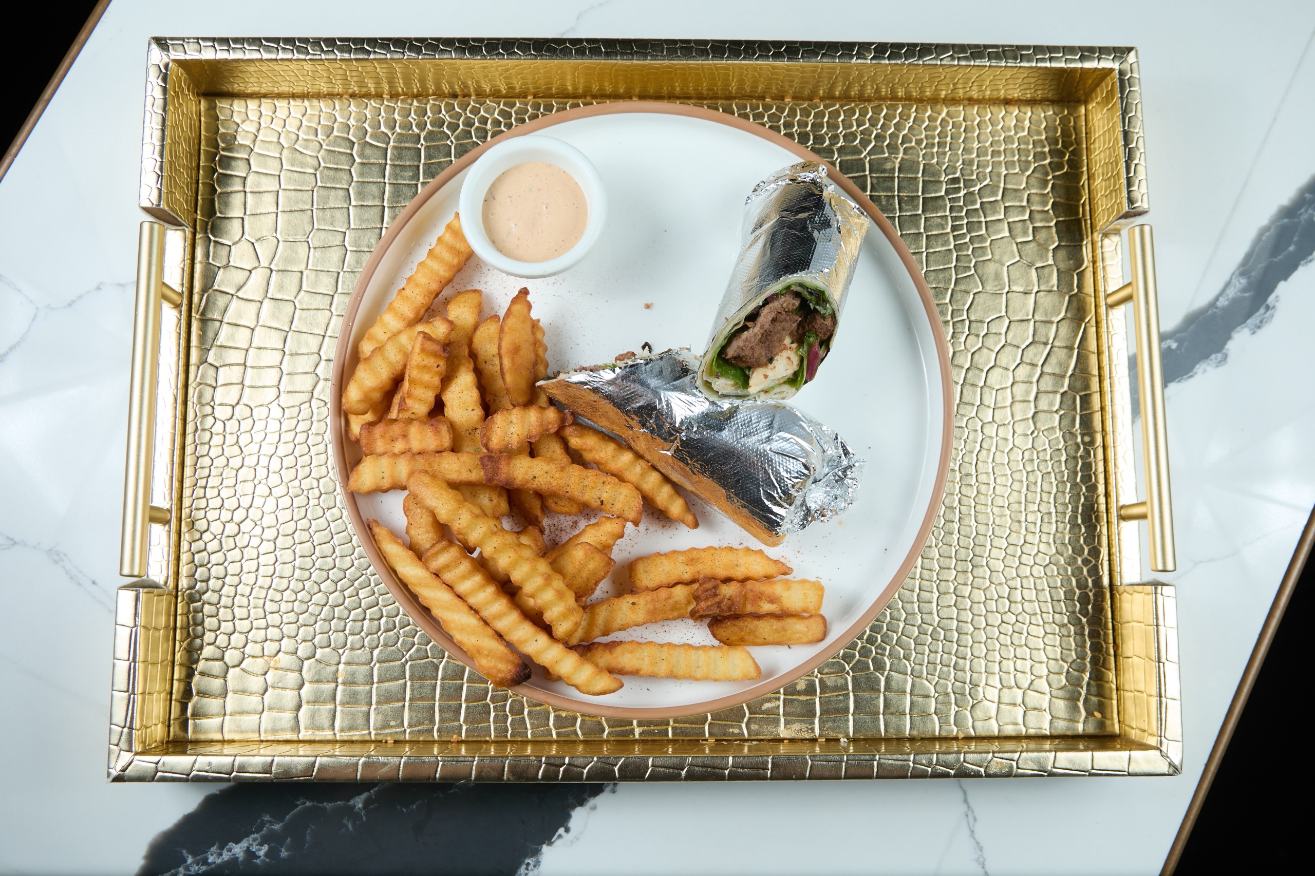 Beef Kebab Wrap