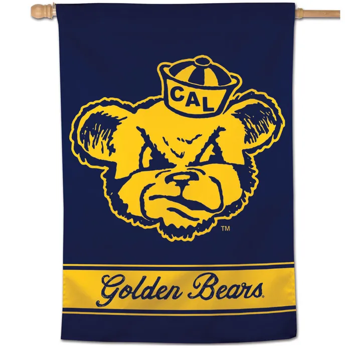 California Golden College Vault Vertical House Flag 28x40"