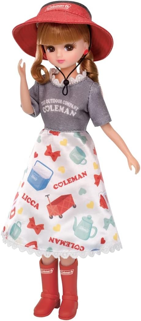 タカラトミー リカちゃん ドール LD-09 キャンプだいすきリカちゃん コールマン コラボ リカちゃん人形 着せ替え おもちゃ 3歳以上 サムネイル3