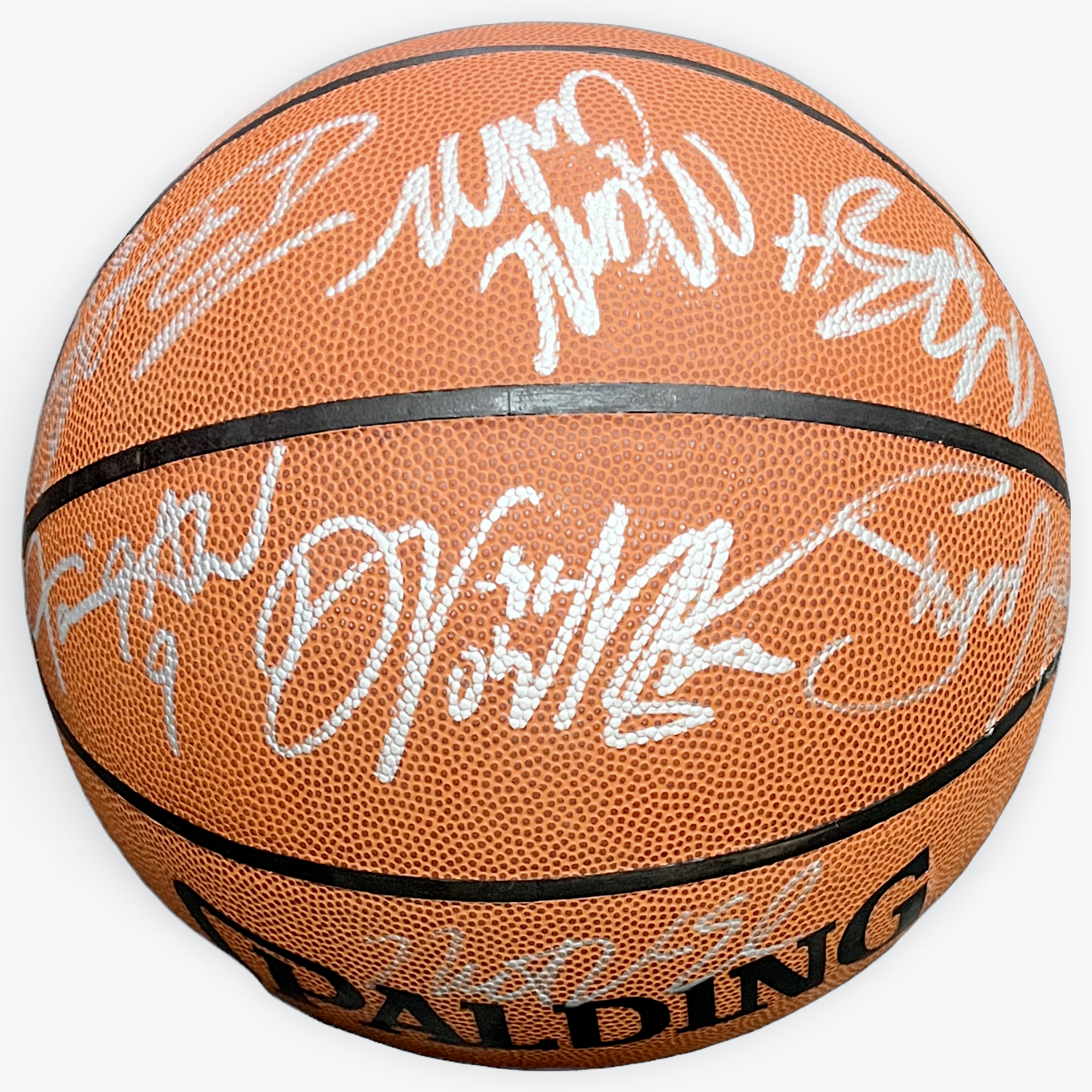 Dallas Mavericks 2002-03 Team Signed Basketball