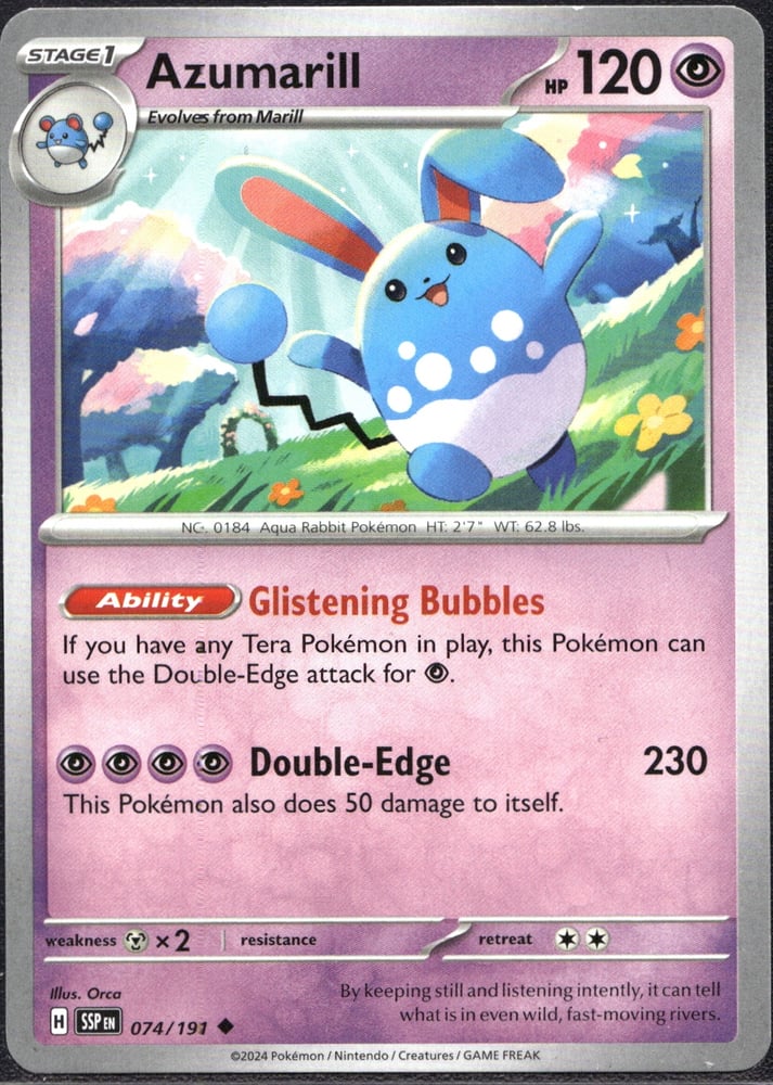 Azumarill - SV08 74/191