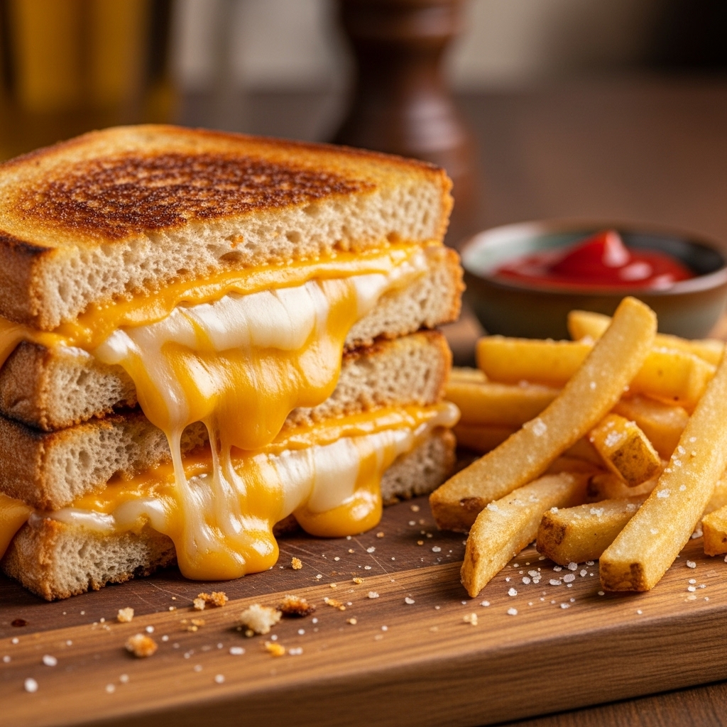 Grilled Cheese & Fries