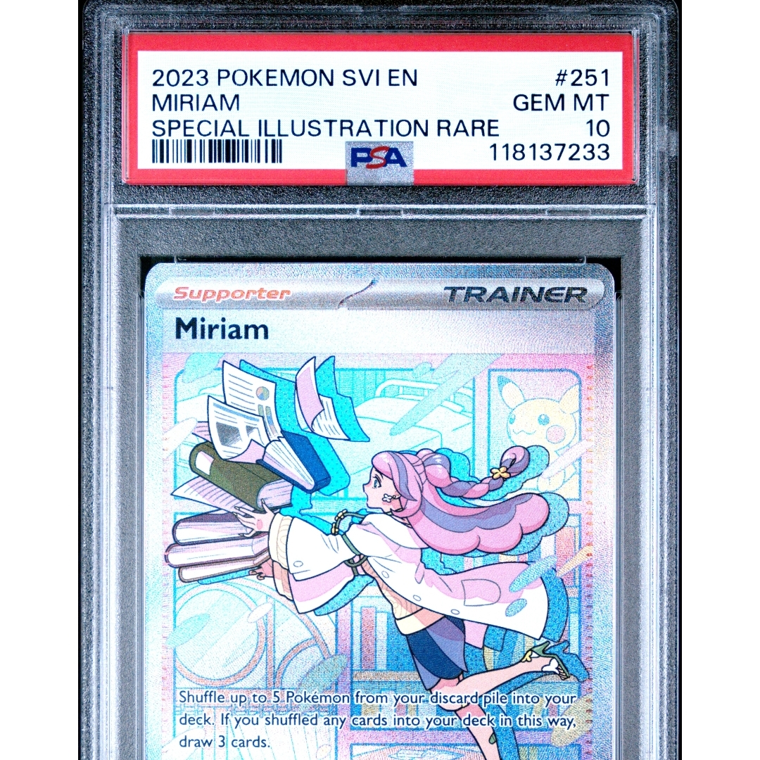 Psa 10 Miriam SIR Graded Card