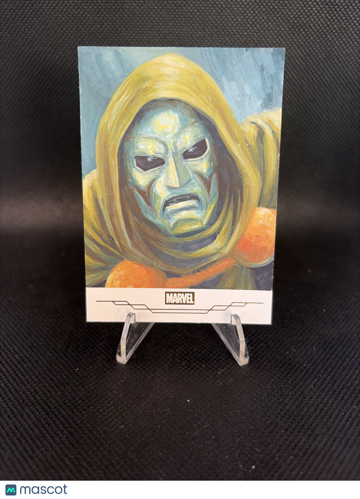 2026 Topps Chrome Marvel Doctor Doom 1/1 Sketch Patricio Carrasco
