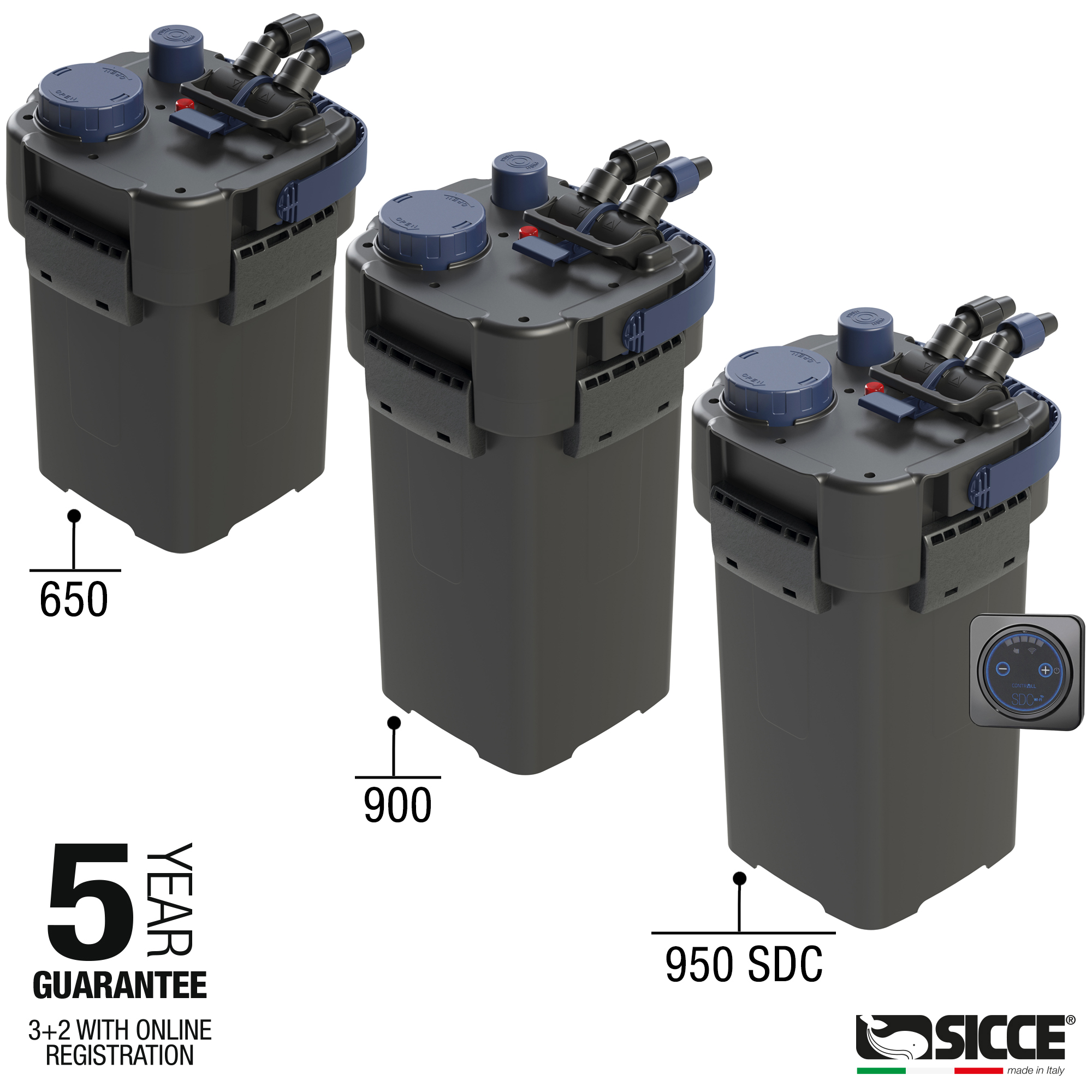 Sicce MEGA Filtra Canister Filter