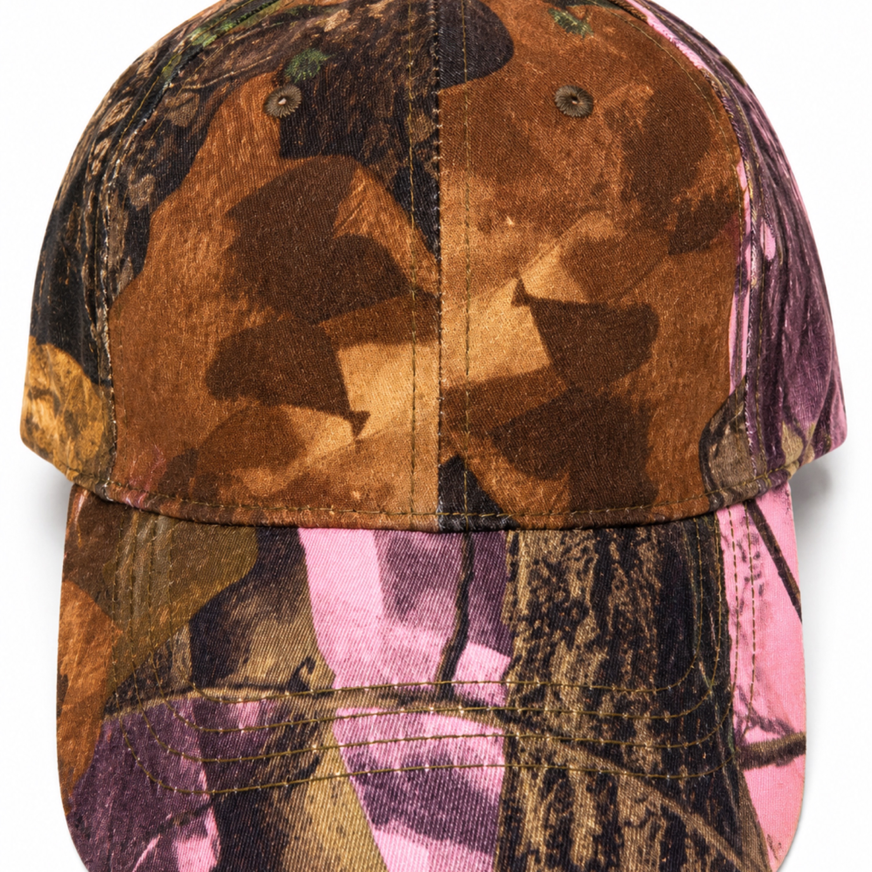 Pink Camo Adjustable Baseball Cap