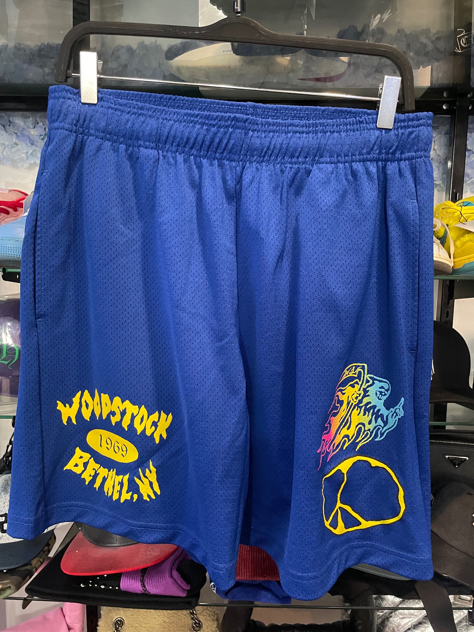 Warren lotas woodstock mesh shorts shorts size large (used)