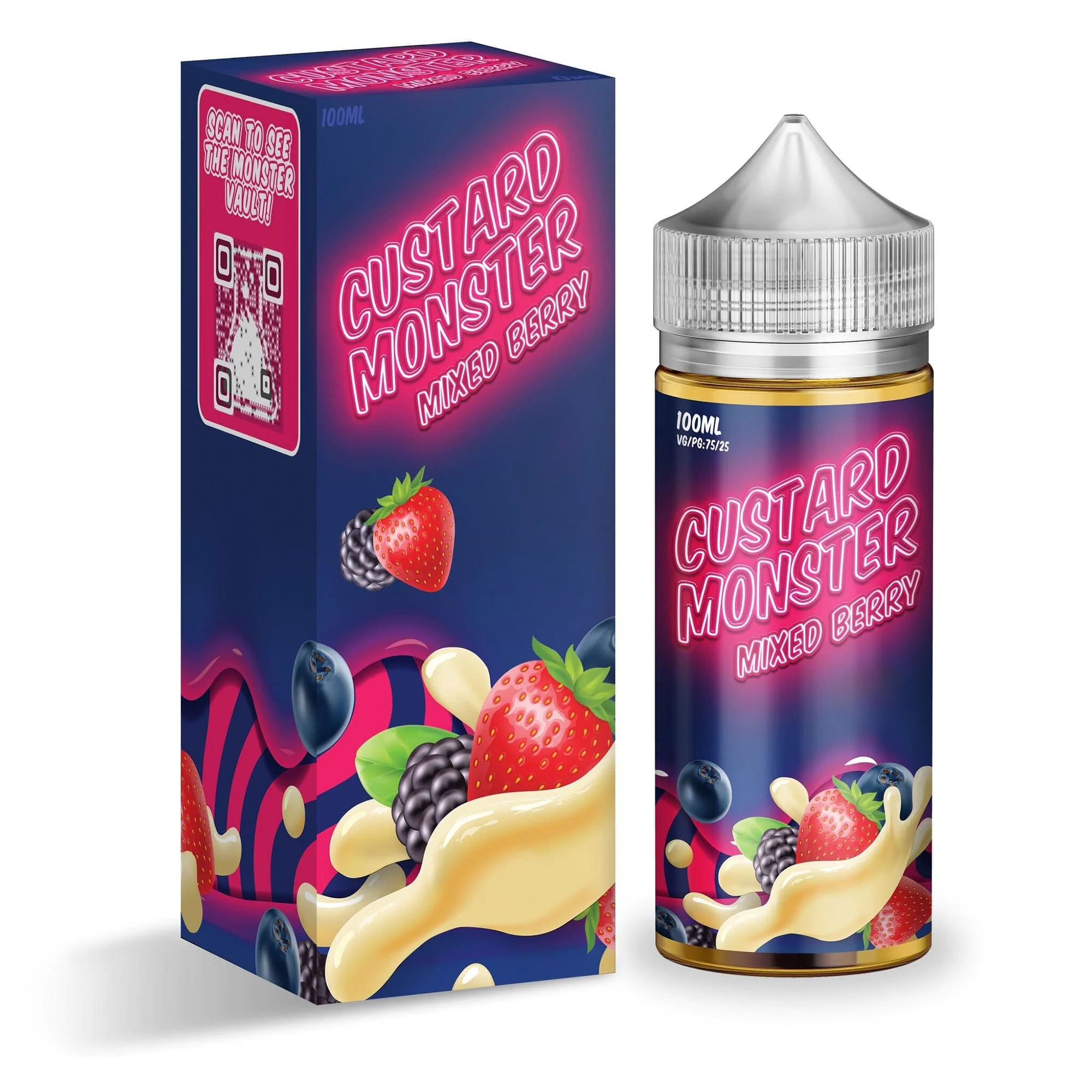 Custard Monster Mixed Berry 3mg 100ml