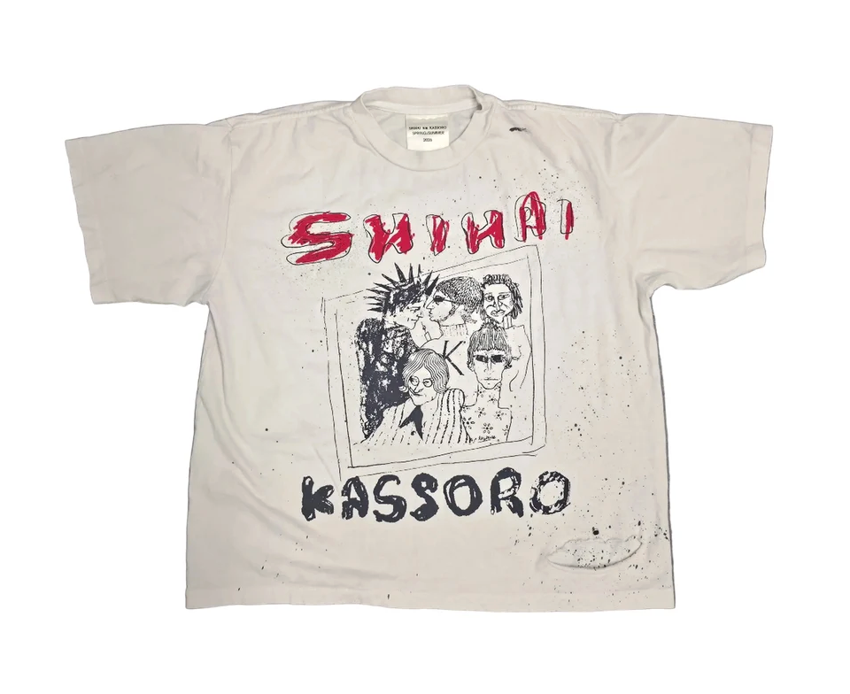 SHIHAI KASSORO Abstract Painting Tee