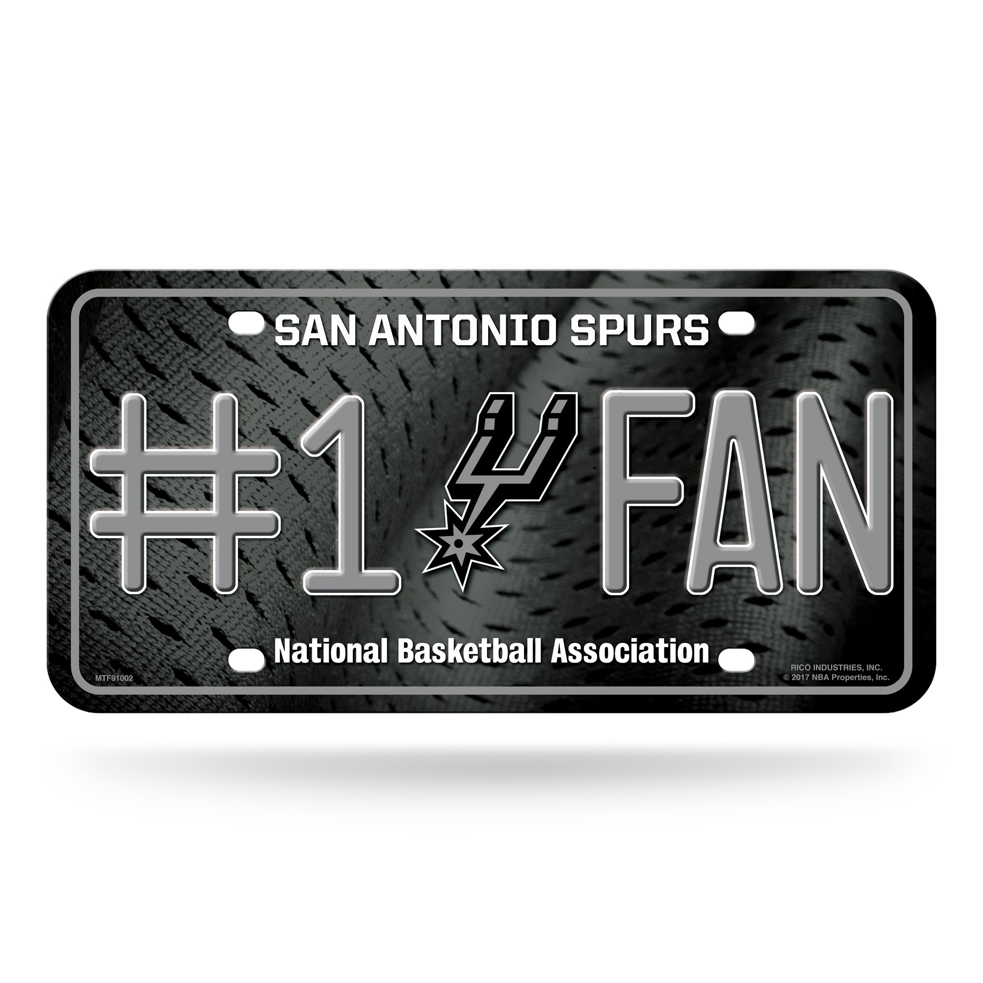 San Antonio Spurs #1 Fan License Plate