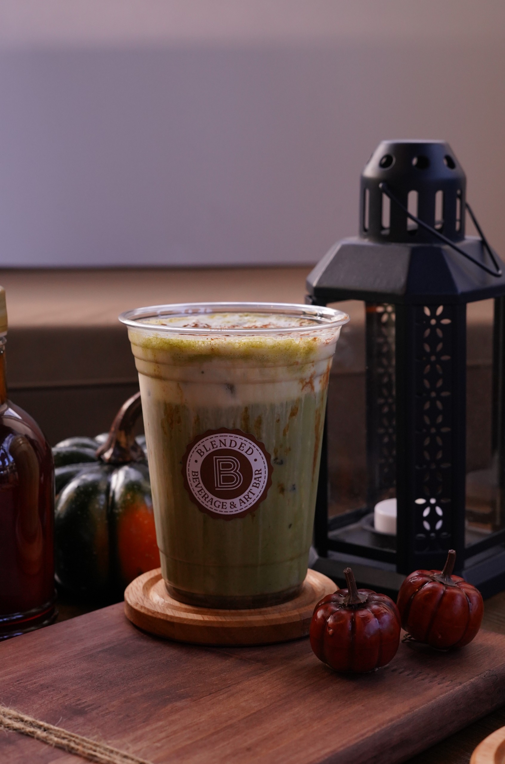 Pumpkin Spice Matcha Latte