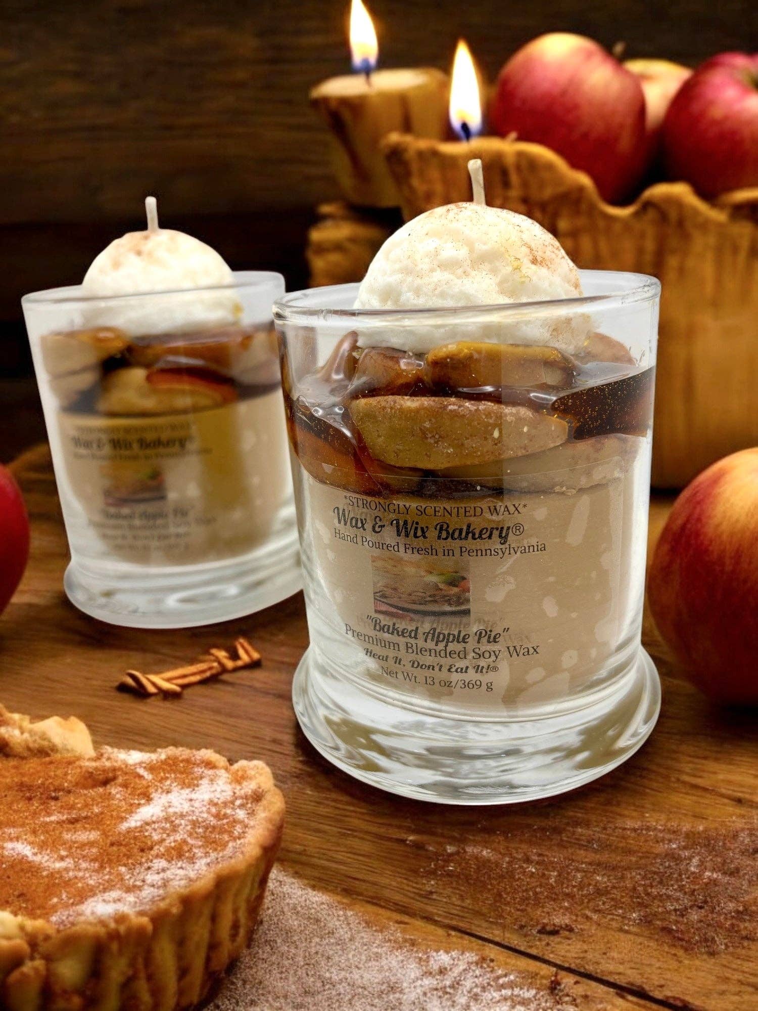 Wax and Wix - Baked Apple Pie Candle