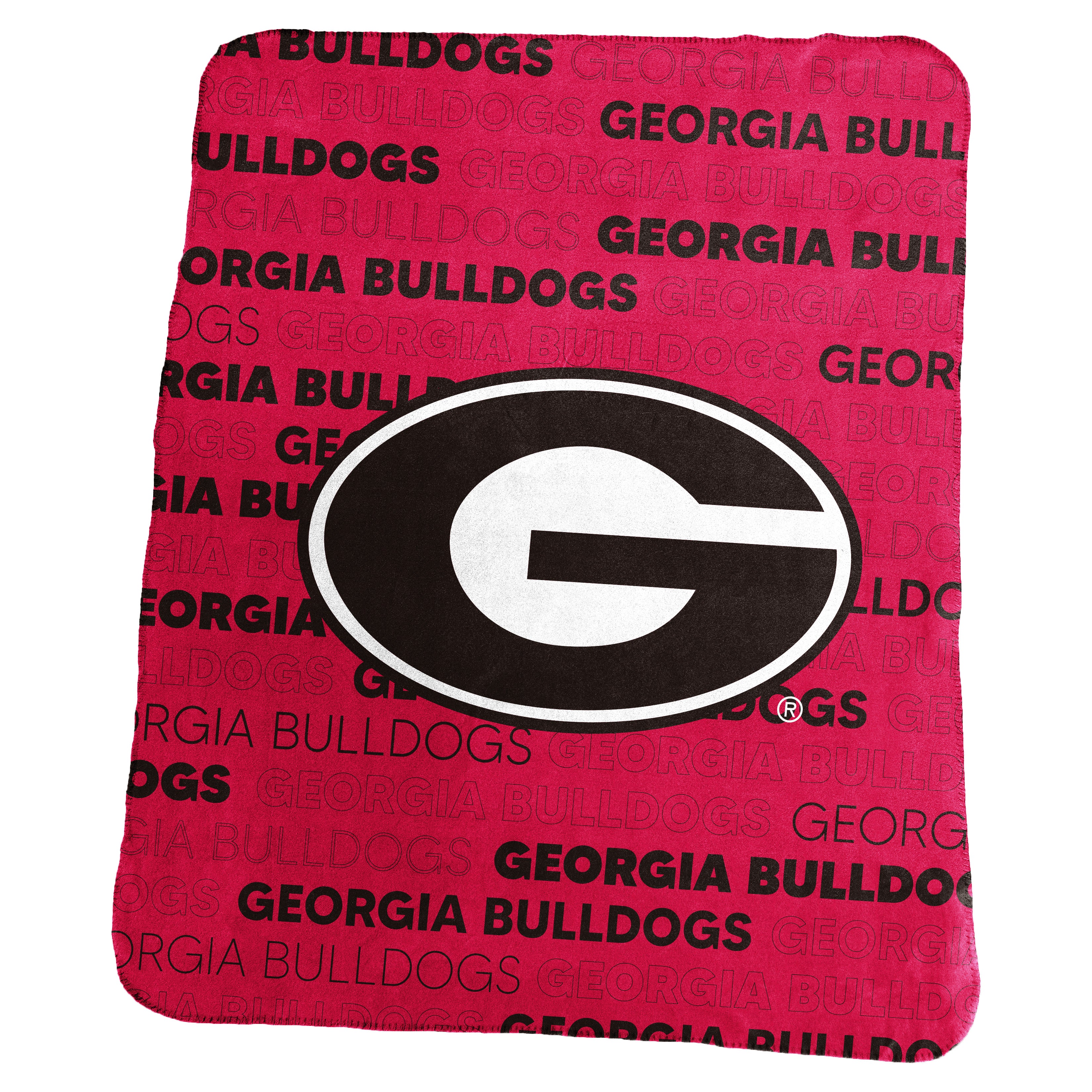 Georgia Bulldogs Logo Brands Classic Fleece Blanket 50x60"