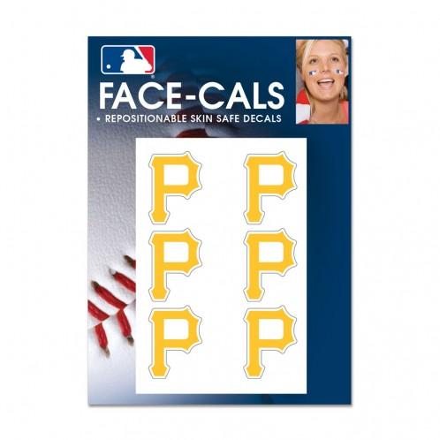 Pittsburgh Pirates Face Cals Tattoos