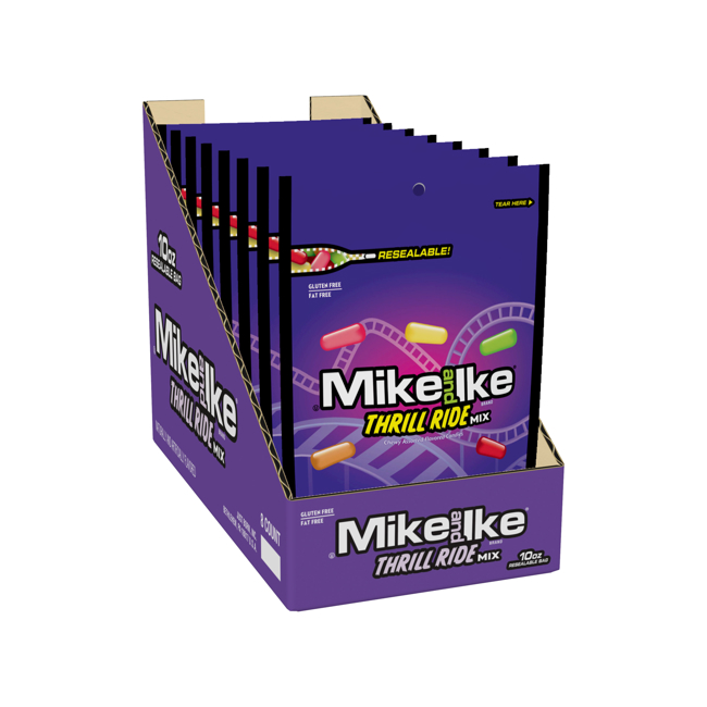 Mike & Ike Limited Thrill Ride Chewy Mix 10 oz 8 ct