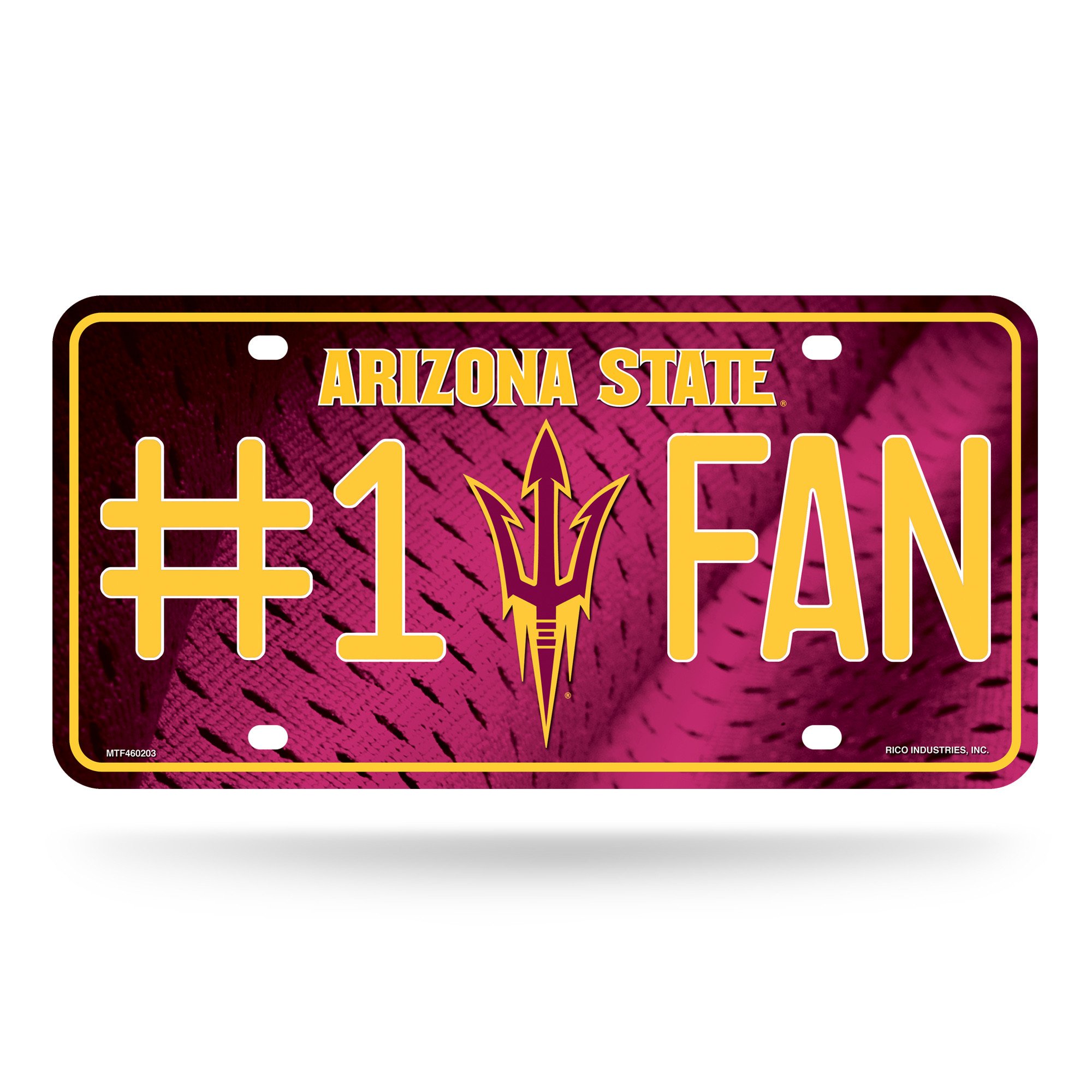 Arizona State Sun Devils #1 Fan License Plate