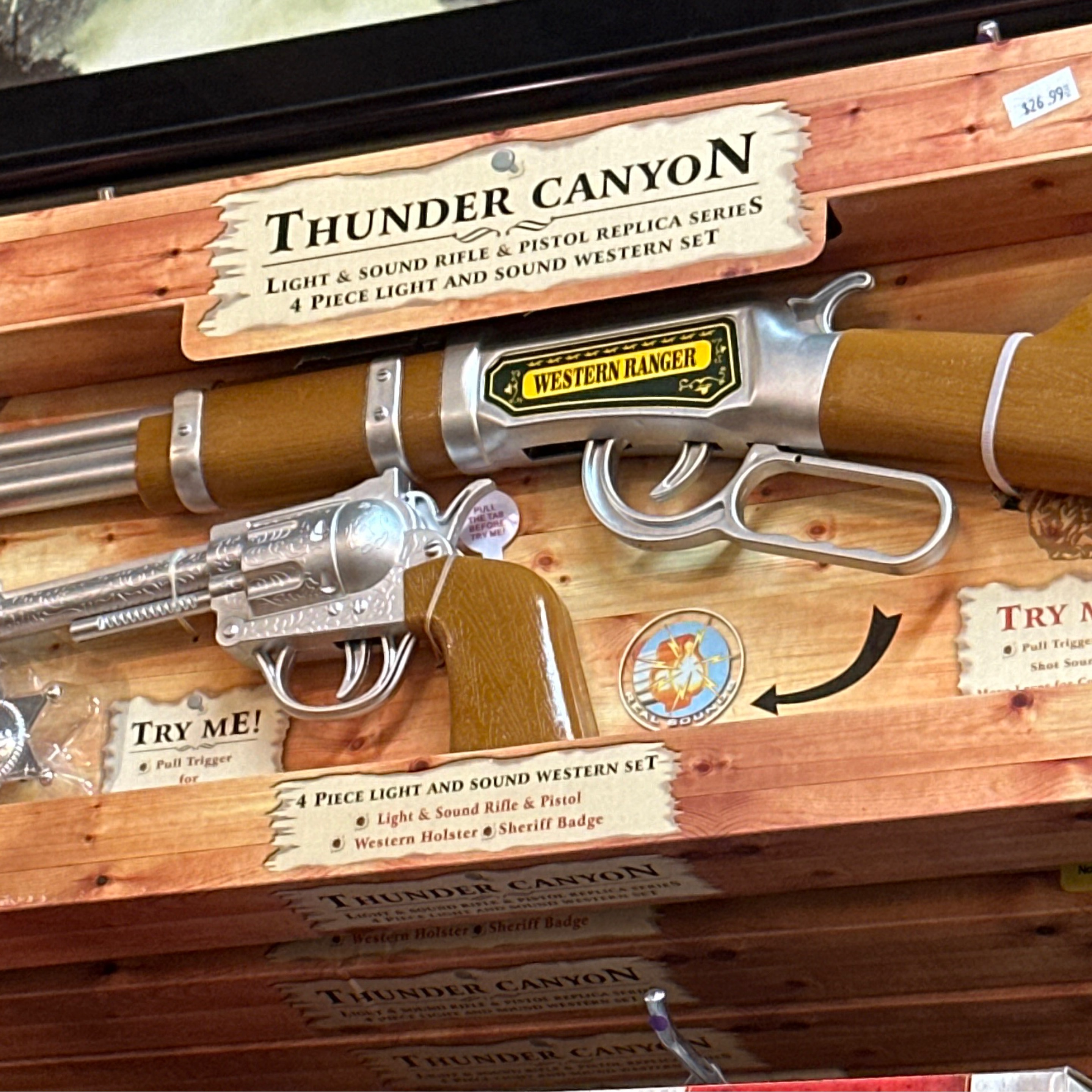 4pc Western Gun Set (Thunder Canyon) ******