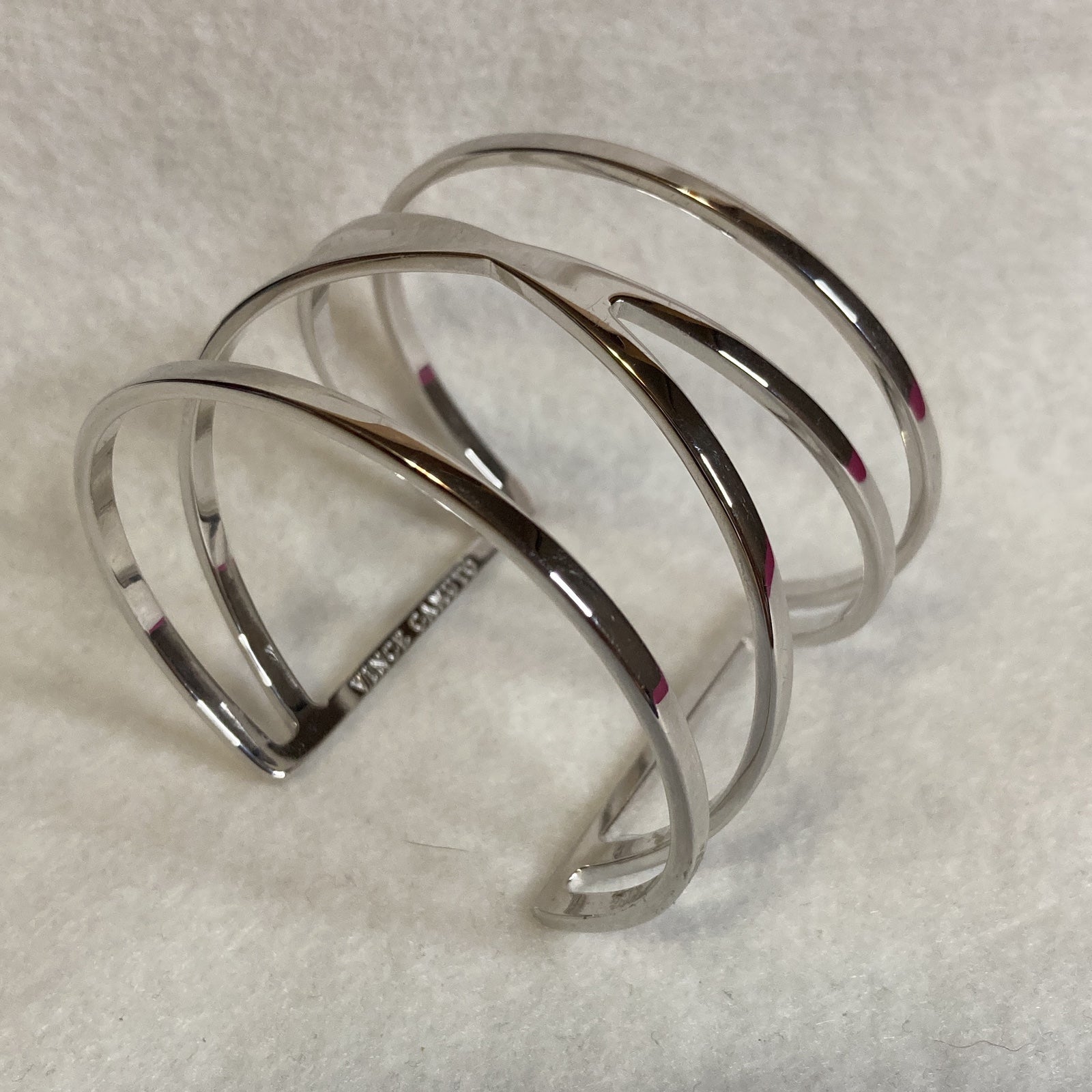Silver Tone VINCE CAMUTO Cuff Bracelet