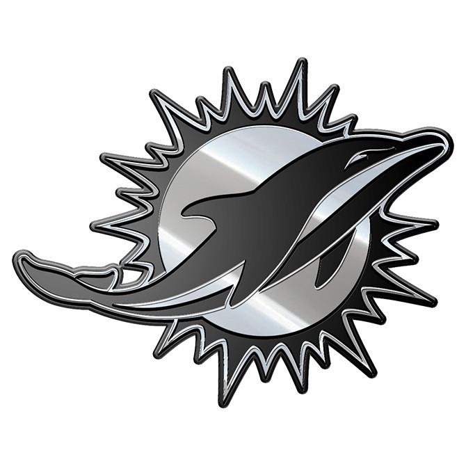 Miami Dolphins Premium Metal Auto Emblem