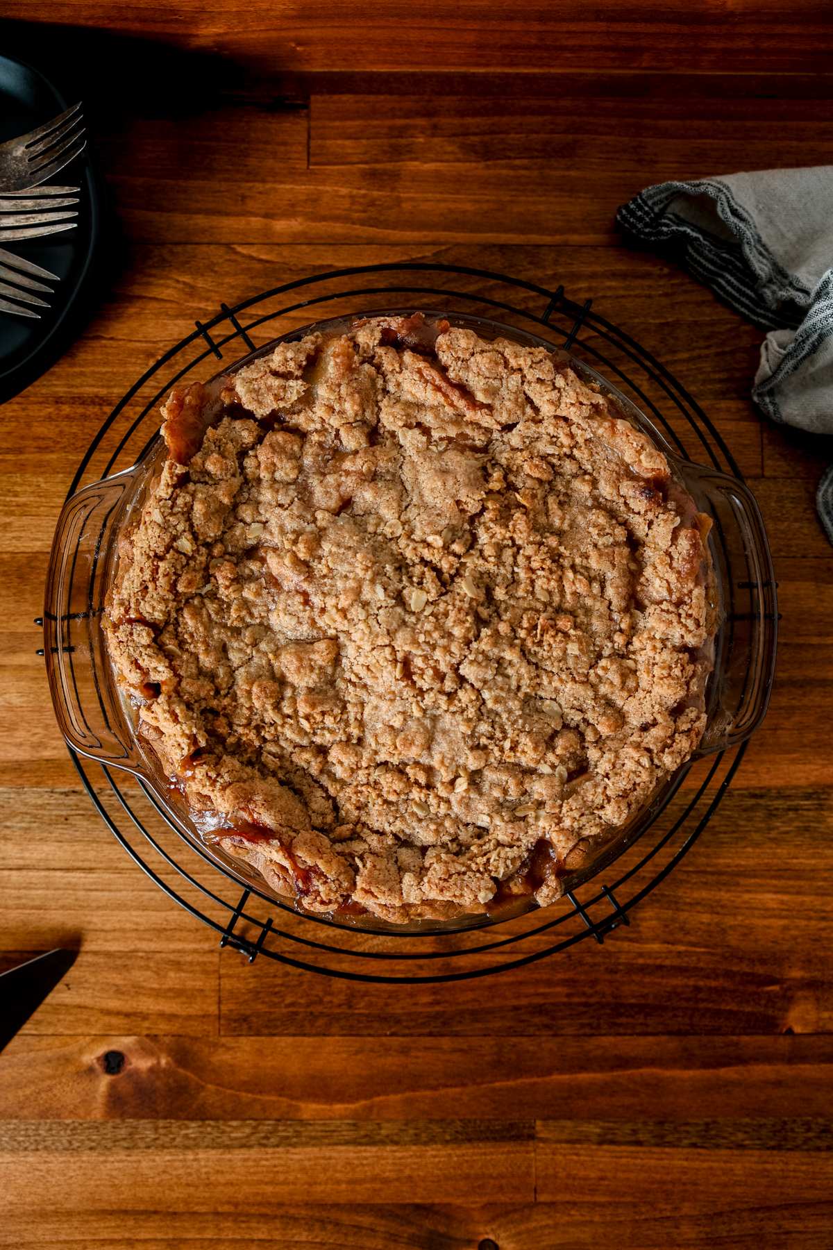 Apple Crumble Pie (Whole)