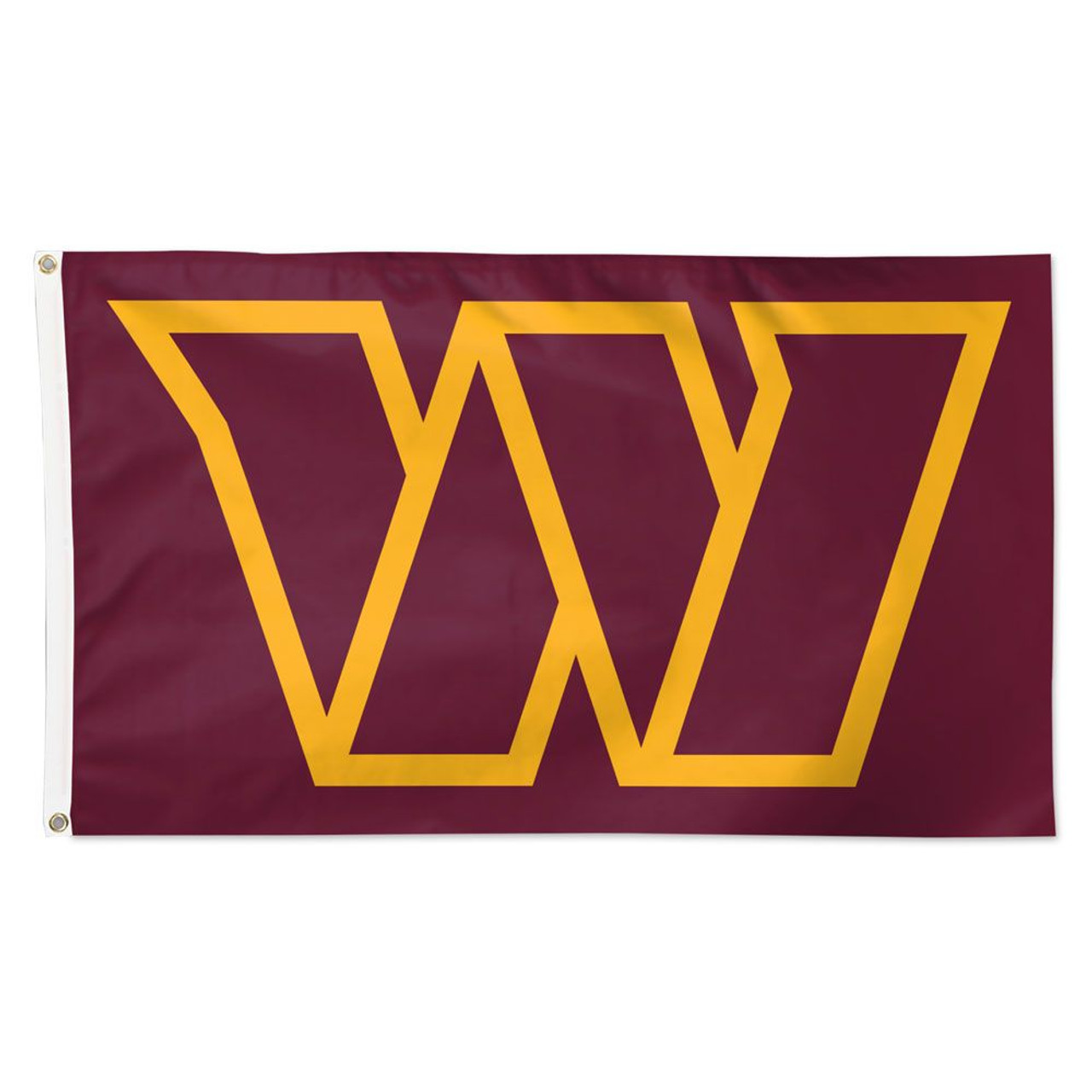 Washington Commanders Burgundy Primary Logo Flag 3x5'