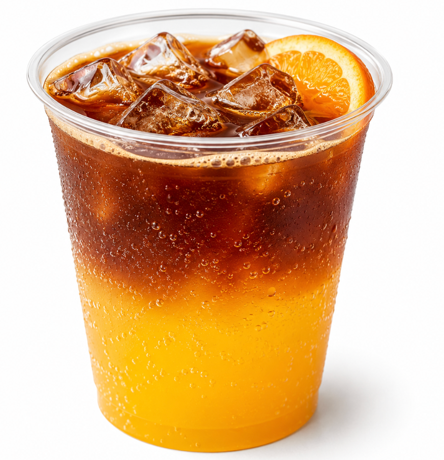 OJ Sparkle Americano