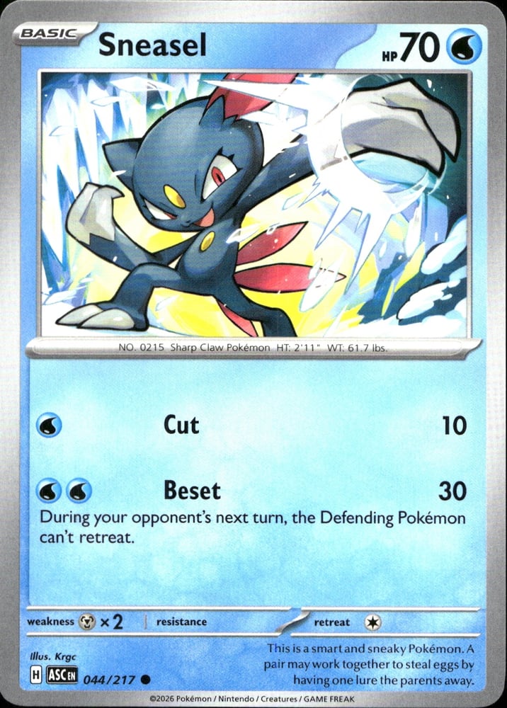 Sneasel - ME02.5 44/217