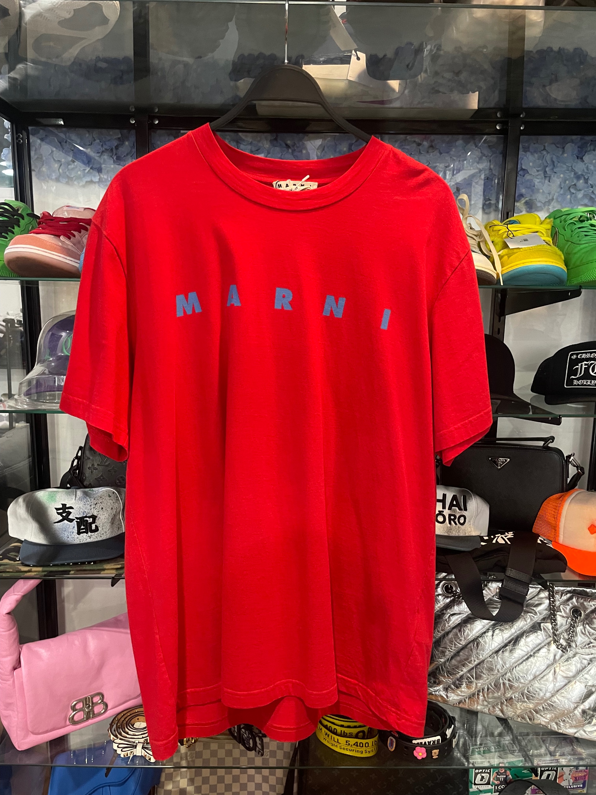 Marni red t-shirt size 50 (used)