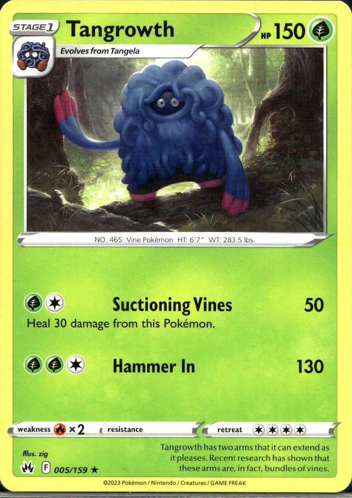 Tangrowth - SWSH12.5 5/159