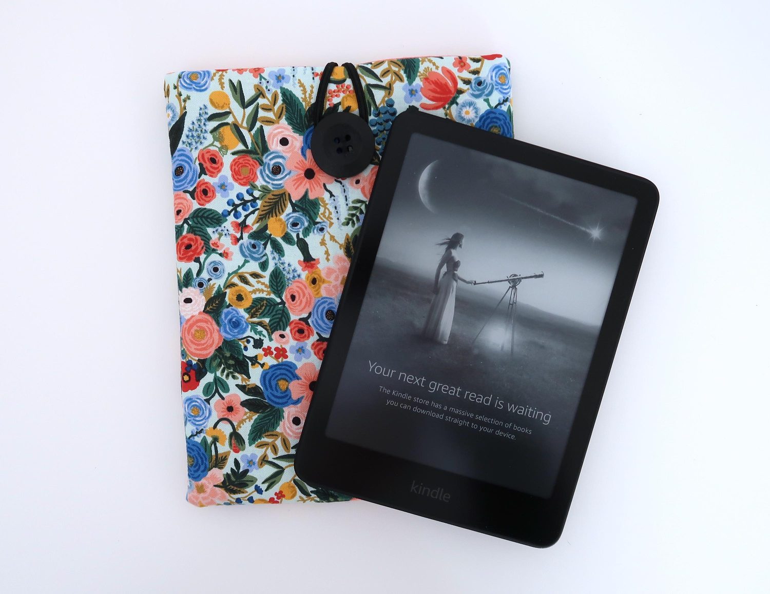 Kindle Paperwhite Cover – Petite Garden Party Blue, photo 4 of 5