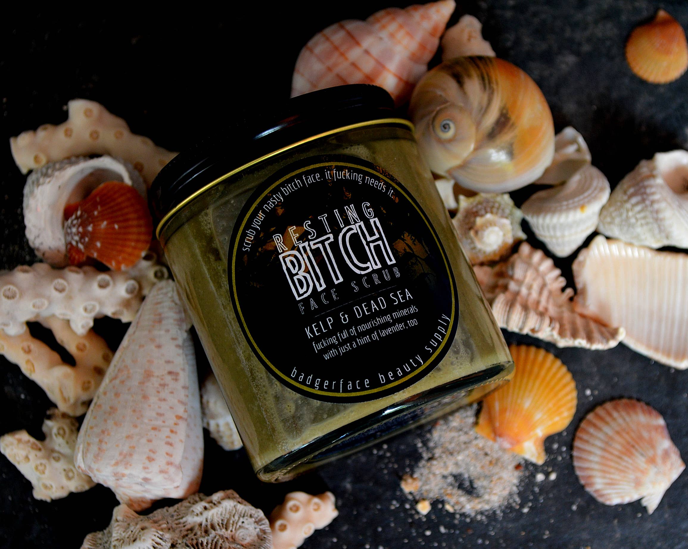 Badgerface Beauty - Resting Bitch Face Scrub